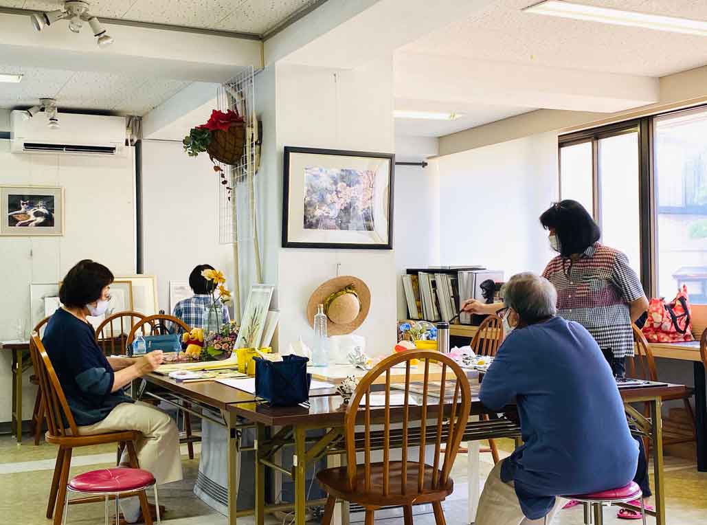 新潟絵画教室AZUMAs シニア・社会人絵画クラス